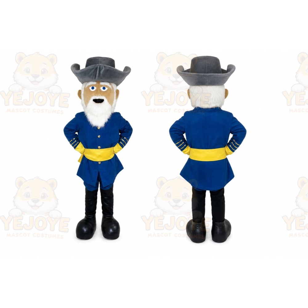 General Civil War Mascot Rebel Costume