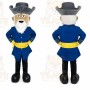 General Civil War Mascot Rebel Costume