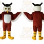 Giant Brown Owl Bird Cartoon Mascot Costume
