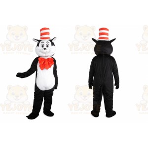 Giant Cat In The Hat Mascot Costume
