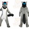 Animal Adult Cosplay Wolf Mascot Costume