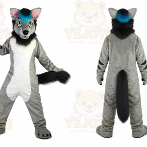 Animal Adult Cosplay Wolf Mascot Costume