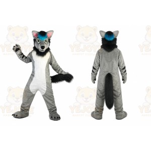 Animal Adult Cosplay Wolf Mascot Costume
