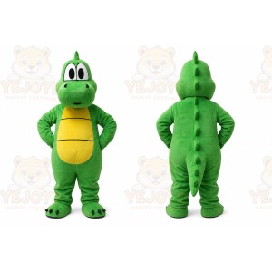 Giant Green Dragon Mascot Costume