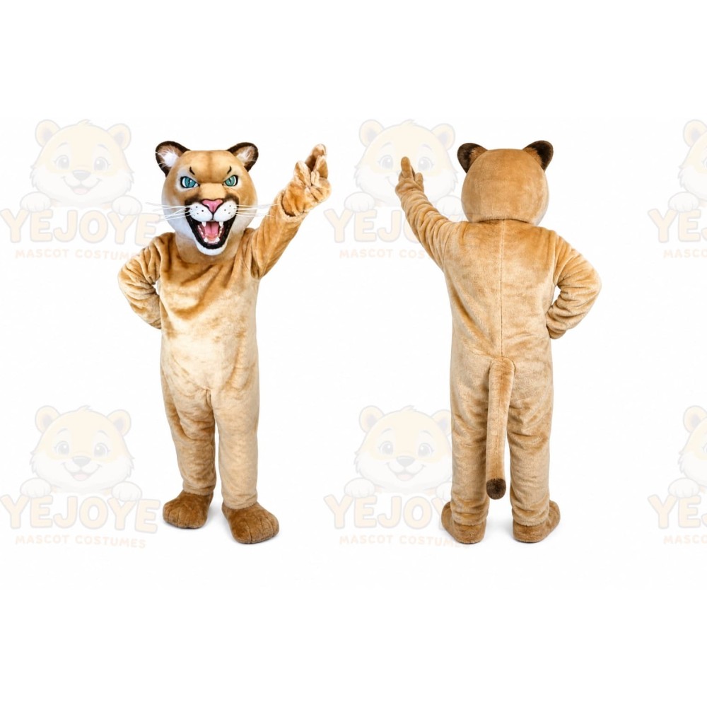 Animal Bobcat Wildcat Tiger Mascot Costume