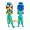 Giant Shine Genie Shimmer Shine Mascot Costume Giant Shine Genie Shimmer Shine Mascot Costume