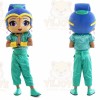 Giant Shine Genie Shimmer Shine Mascot Costume