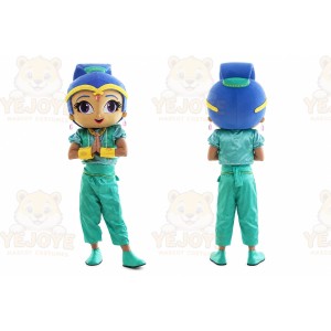 Giant Shine Genie Shimmer Shine Mascot Costume