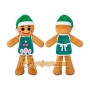 Gingerbread Boy Mascot Costume for Adult