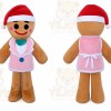 Gingerbread Girl Mascot Costume for Adult