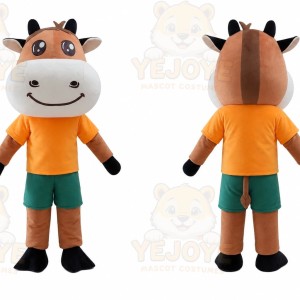 Animal Cow Costume Cosplay Outfits Adult Cartoon Mascot