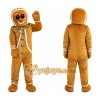 Gingerbread Man Animal Mascot Costume