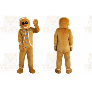 Gingerbread Man Animal Mascot Costume