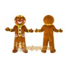 Gingerbread Man Mascot Costume Gingerbread Man Mascot Costume