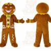 Gingerbread Man Mascot Costume