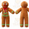 Gingerbread Mascot Costume Christmas Ginger Bread