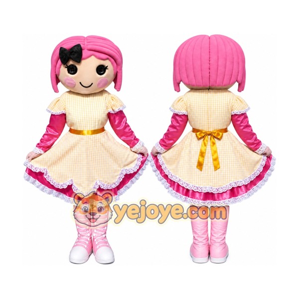Girl Birthday Party Mascot Costume