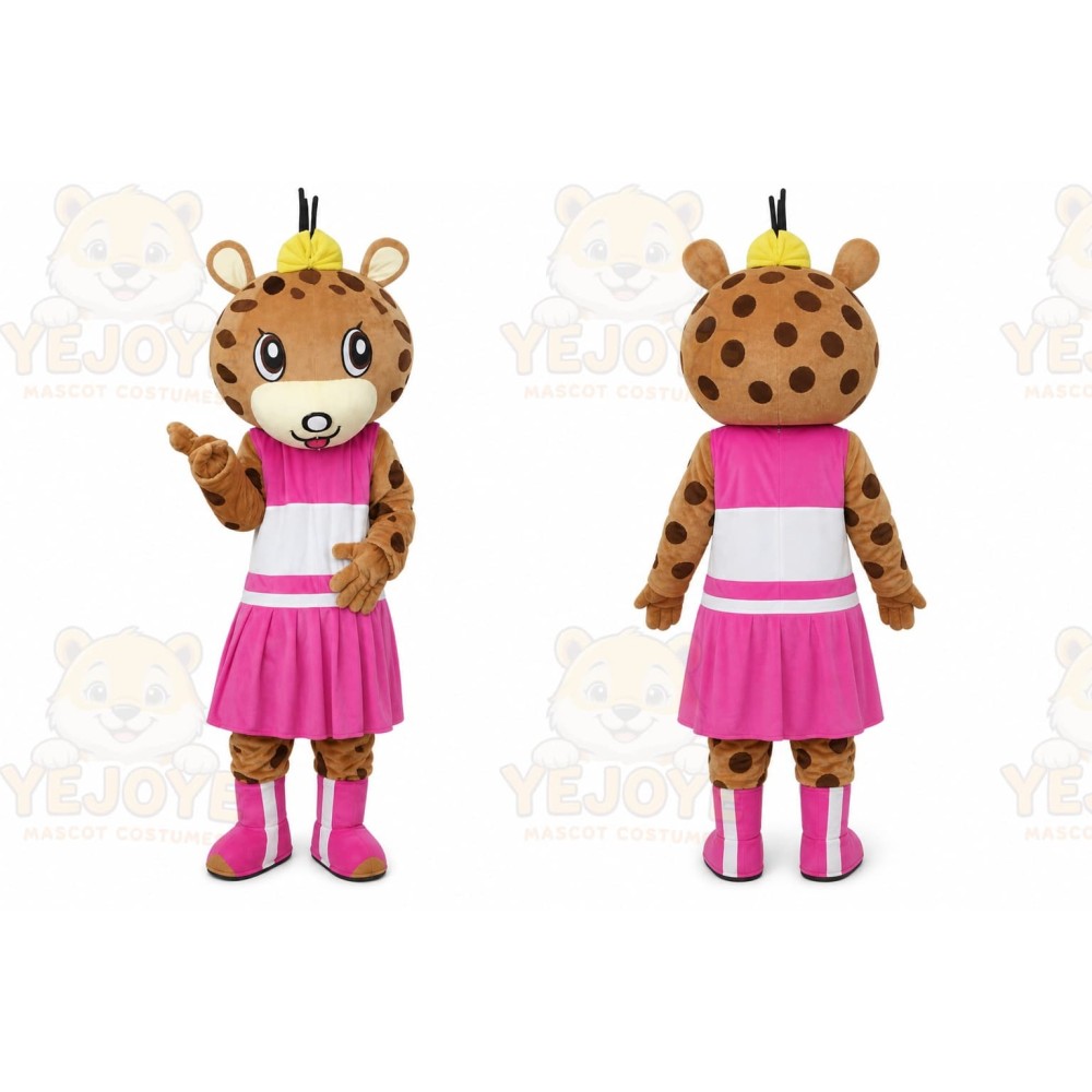 Animal Leopard Cartoon Mascot Costume