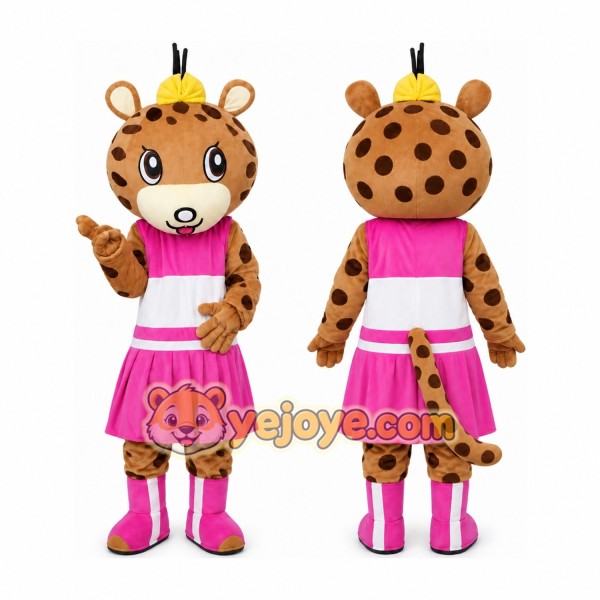 Animal Leopard Cartoon Mascot Costume