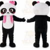 Girl Panda Mascot Costume