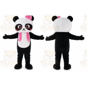 Girl Panda Mascot Costume
