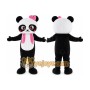 Girl Panda Mascot Costume