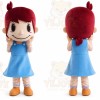 Girl Plush Cartoon Character Mascot Costume