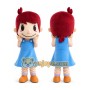 Girl Plush Cartoon Character Mascot Costume