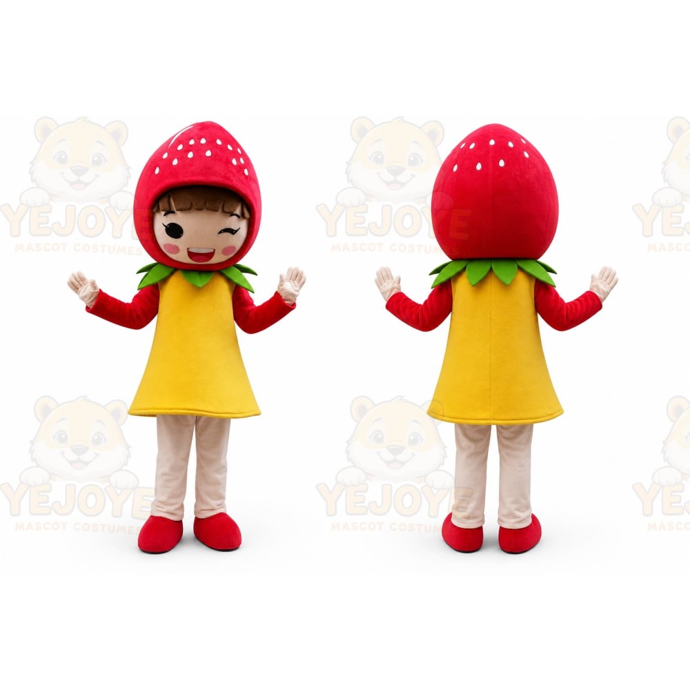 Girl Strawberry Mascot Costumes