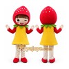 Girl Strawberry Mascot Costumes Girl Strawberry Mascot Costumes