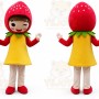 Girl Strawberry Mascot Costumes