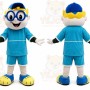 Glass Boy Mascot Costume