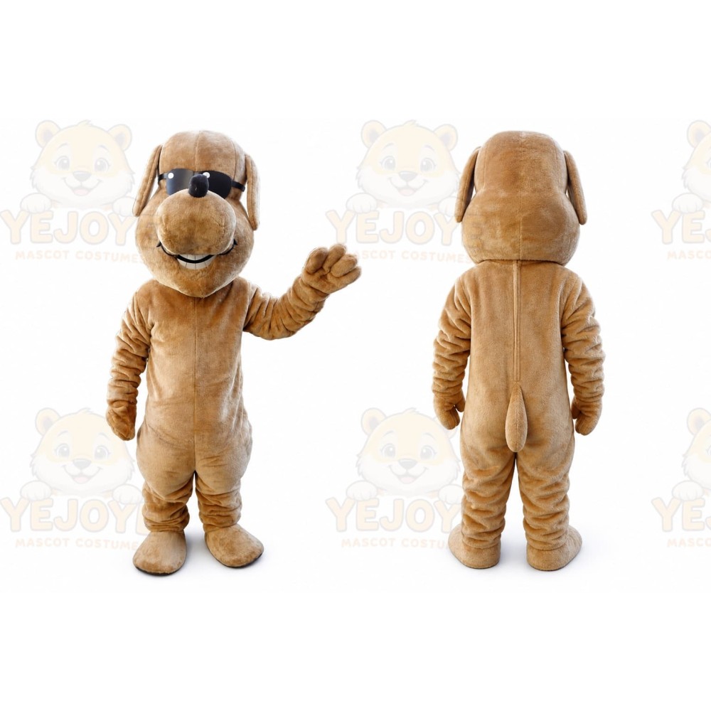 Glass Dog Mascot Costume