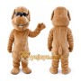 Glass Dog Mascot Costume
