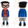 Glasses Boy Adult Character Cosplay Mascot Costume