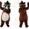 Glasses Mouse Raccoon Mascot Costume for Adult