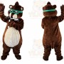 Glasses Mouse Raccoon Mascot Costume for Adult