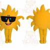Glasses Sun Mascot Costume