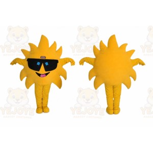 Glasses Sun Mascot Costume