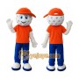 Golf Boy Mascot Costume Sports Mascots
