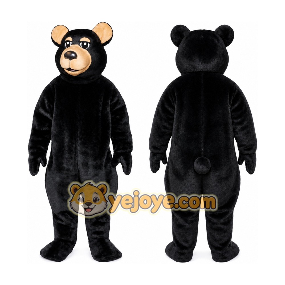 Good Quality Black Bear Mascot Costume Good Quality Black Bear Mascot Costume
