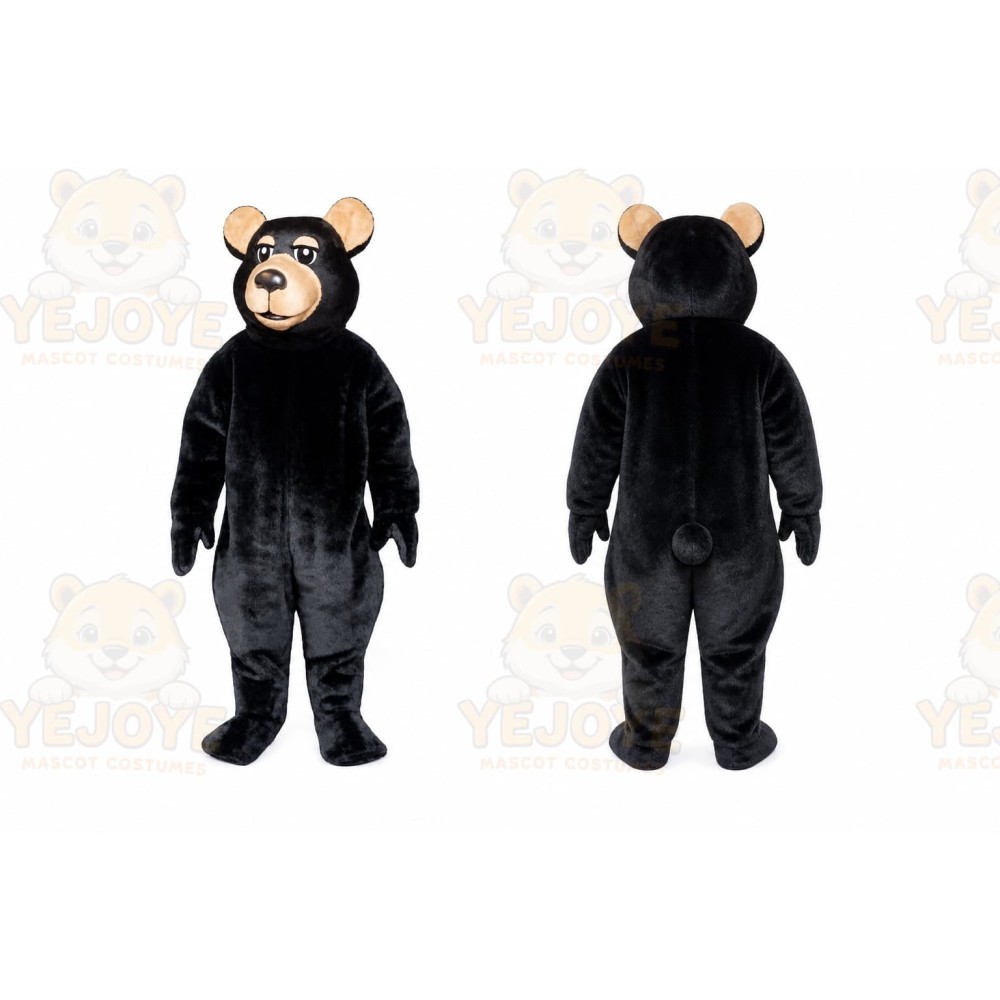 Good Quality Black Bear Mascot Costume