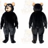 Good Quality Black Bear Mascot Costume