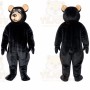 Good Quality Black Bear Mascot Costume