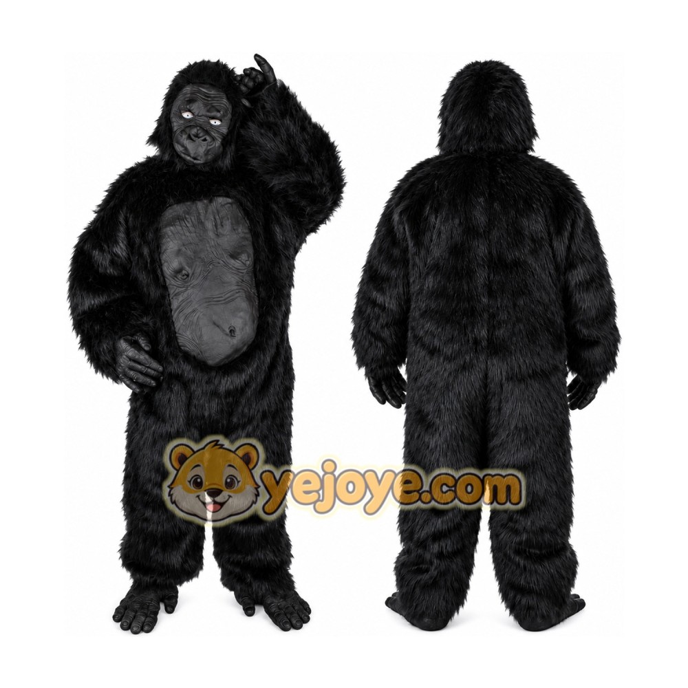 Gorilla Fursuit Mascot Costume Gorilla Fursuit Mascot Costume