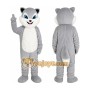 Gray Squirrel Cartoon Mascot Costume