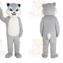 Gray Cat Cartoon Mascot Costume