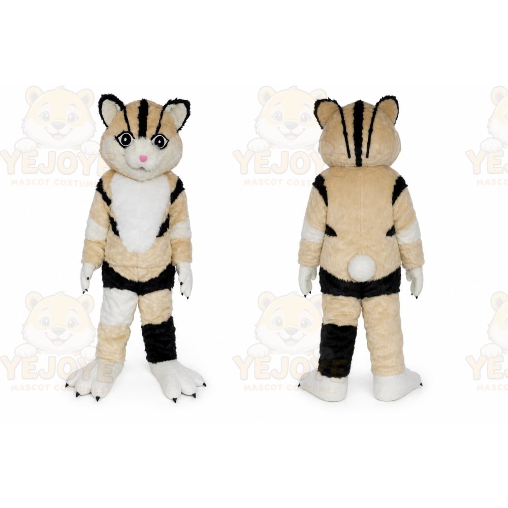 Gray Fox Mascot Costume
