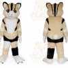 Gray Fox Mascot Costume