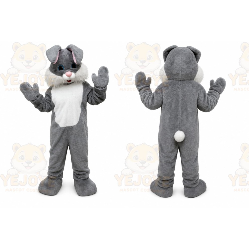 Gray Hare Mascot Costumes